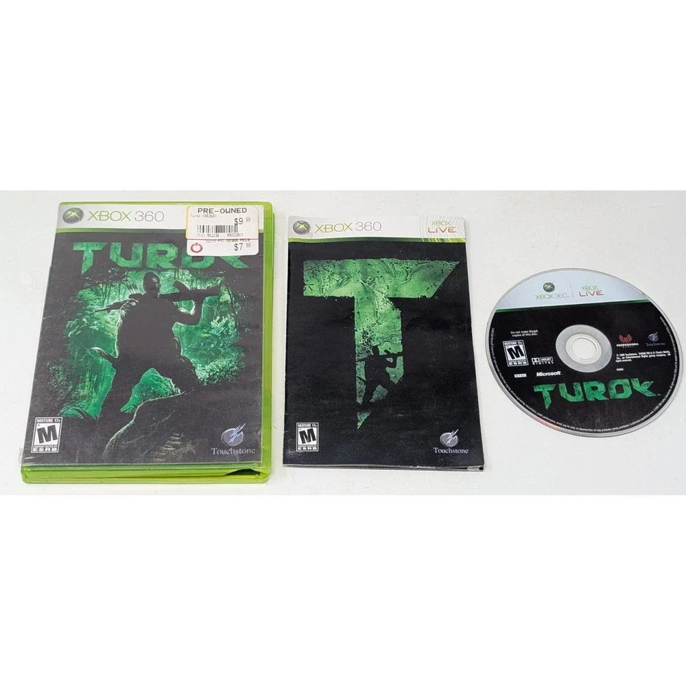 Turok (Microsoft Xbox 360, 2008)‎ Complete CIB - Tested
